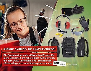 Unfallrisiko minimieren mit Safety-Bag